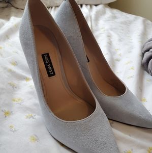 Nine West Light Blue Heels